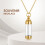 1 Colar Comemorativo Pingente Frasquinho Perfume 3