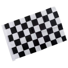 Desportiva Xadrez Poliéster Para Corrida E