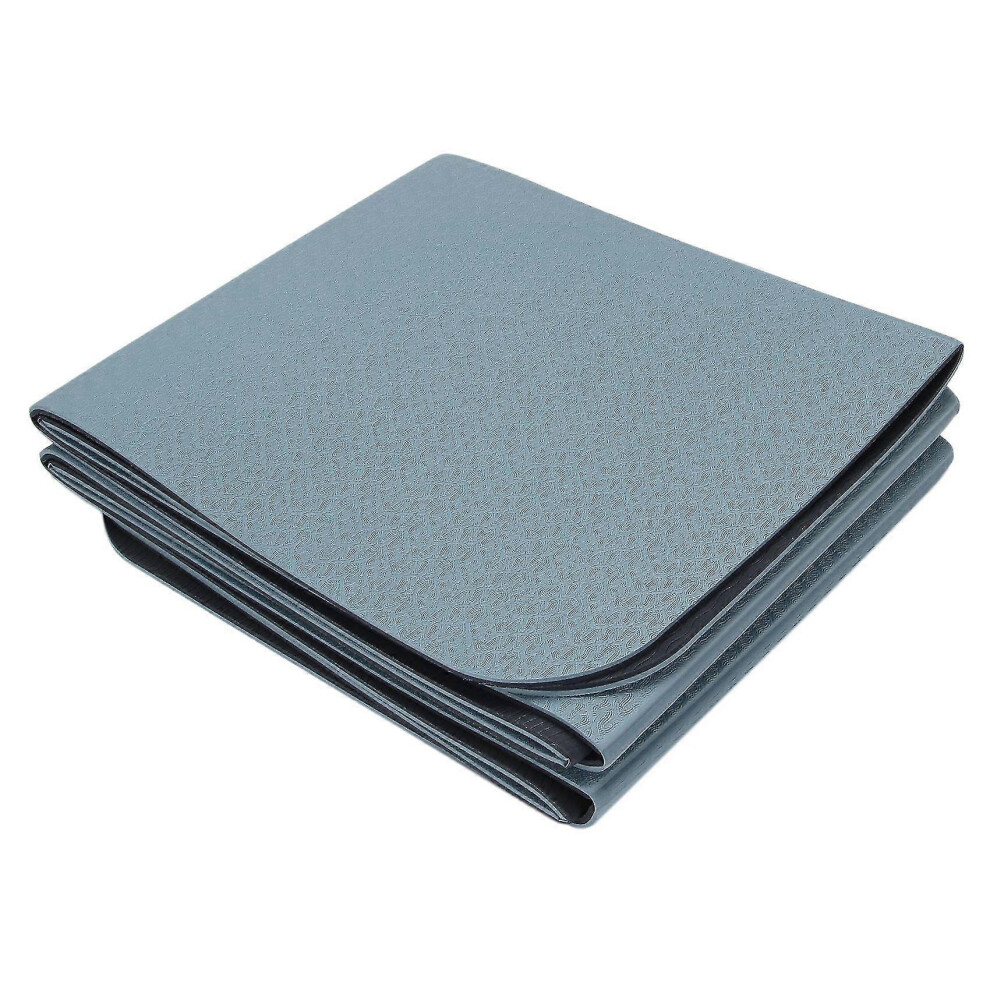 Kikidex (As Show, One Size) Foldable Yoga Mat Travel Fitness Exercise Mat Non Slip Exercise Fitness Mat For Yoga Pilates Floor