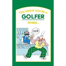 You Know Youre a Golfer When Hardcover Book