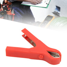 30A Elektrische Ladeklemmen 10 Stück Stahlseilclips mit Federvorspannung, langlebig, AUS