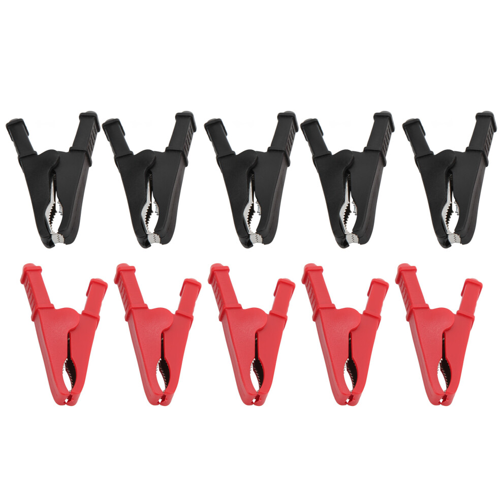 10Pcs Electric Test Clips 30A 1000V Durable Conductivity Corrosion-Resistant 7671357666879