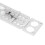Rail de guidage à angle droit 90 - aluminium 9