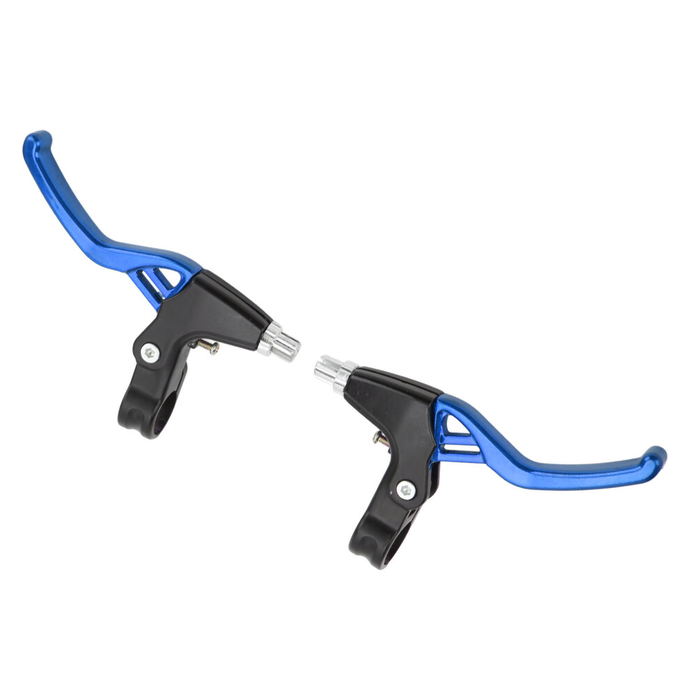 Aluminum Alloy Bike Brake Lever For Mountain And Folding Bikes, Easy Install, Blue 7901357669151