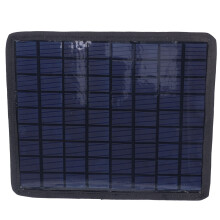6W 18V Tragbares Solarmodul-Ladegerät für 12V Auto-Batterien, 23,7x20,4cm