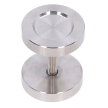 Edelstahl-Gartentürgriff, Durchmesser 5 cm, Länge 6 cm