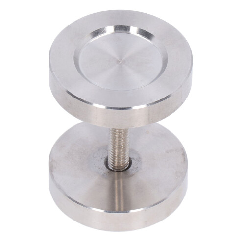 Edelstahl-Gartentürgriff, Durchmesser 5 cm, Länge 6 cm