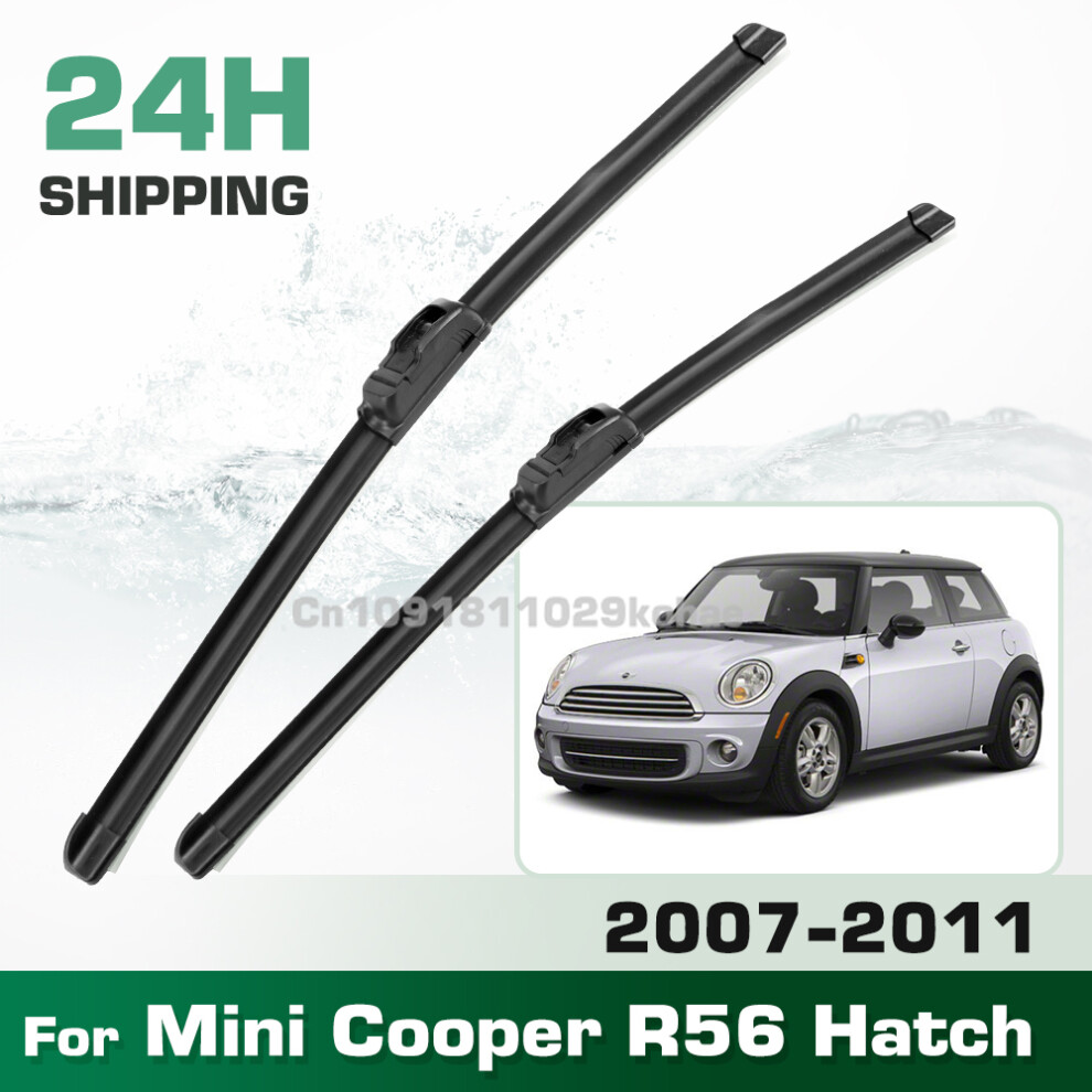 For Mini Cooper R56 Hatch 2007-2011 2008 2009 2010 Lhd&Rhd Front Wiper Blades Windshield Windscreen Window Brush 6935159279035