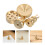 4Stk Messing Räucherstäbchen Halter Elegant Für Spa Büro Yoga 11