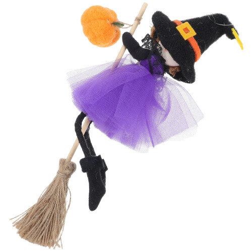 5Stk Halloween Hängend Mit Kürbis Holz 1