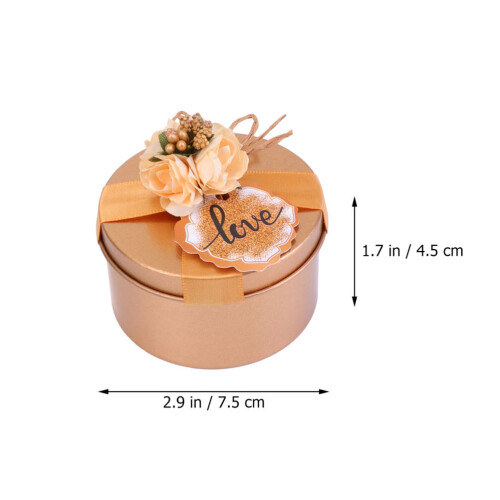 8Stk Hochzeit Candy Box Aus Stabilem Metall 1
