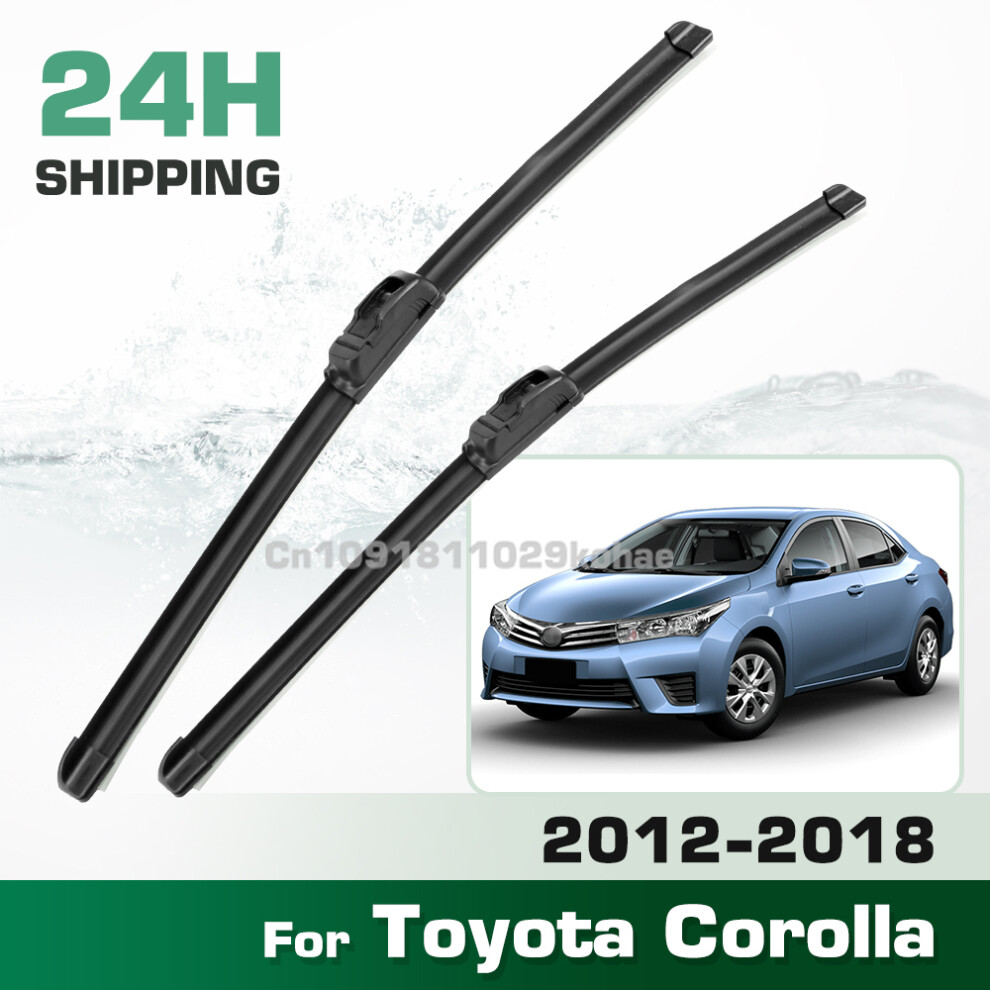 For Toyota Corolla E160 E170 E180 2012-2018 2013 2014 2015 2016 Lhd&Rhd Front Wiper Blades Windshield Windscreen Window 6935159277987