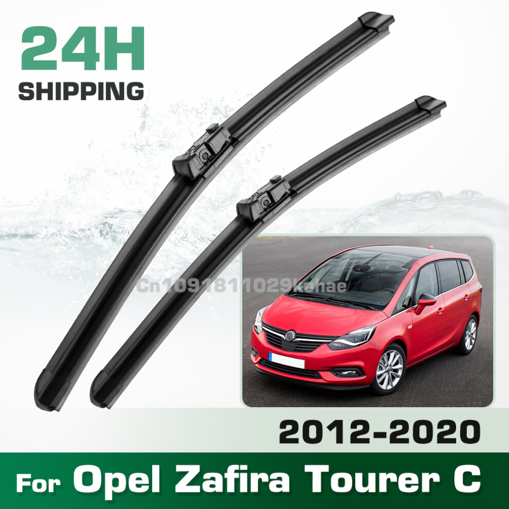 (Left Drive) For Opel Zafira Tourer C 2012-2020 2013 2014 2015 2016 2017 2018 Lhd&Rhd Front Wiper Blades Windshield Windscreen Window 6935159269883