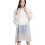 Multipurpose EVA Raincoat Full Coverage Packable Rainwear-White 1