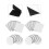 40 Pièces Accroche Forte En Adhésif Double Face Durable 2