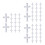 3Pcs Silver Cross Foil Confetti for Communion Wedding Celebration 4