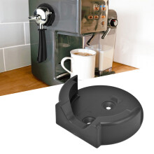 Wall Mounted Coffee Tamper Rack ABS 58mm/2.28in Storage Holder Black