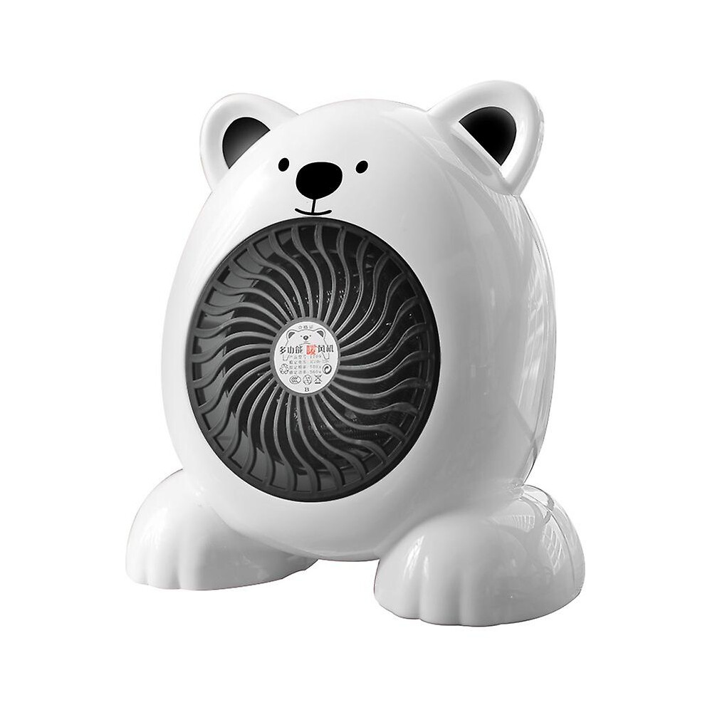 Kikidex (As Show, One Size) Heater-Desktop Heater Cute Cartoon Heater Small Heater