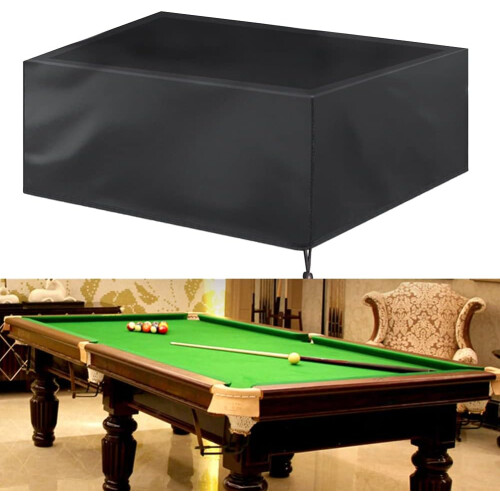 Waterproof Billiard Cover 8-Foot Billiard Table Dust Cover With Drawstring Closure Table Protector 2