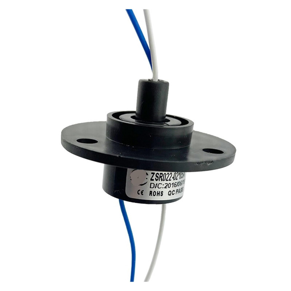 Cap-Type High Current Conductive Slip Ring Od 22Mm 2-Way 5A 360 Degrees 9354506667245