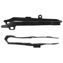 Motorradkettenschutzhülle Swingarm-Schutz aus Schwarz ABS für CRF250R