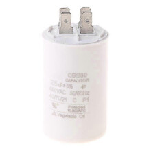 (As show, One size) CBB60 AC450V 25UF 50/60Hz Capacitor Motor Conditioner Compressor Start Capacitor