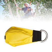 Arborist Throw Bag Outdoor Throw Weight Bag With Storage Bag For Tree Climbing High Limb Yellow