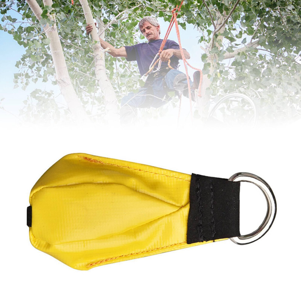 Arborist Throw Bag Outdoor Throw Weight Bag With Storage Bag For Tree Climbing High Limb Yellow-image-OPC-PMQ2CXK-NEW