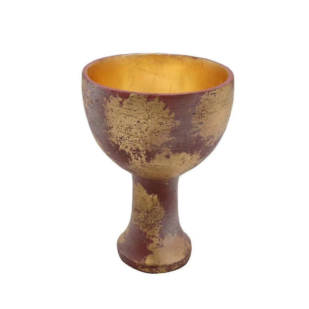 Kikidex (As Show, One Size) Indiana Holy Grail Jones Cup Crafts 1:1 Resin Replica Halloween Cosplay Movie Prop