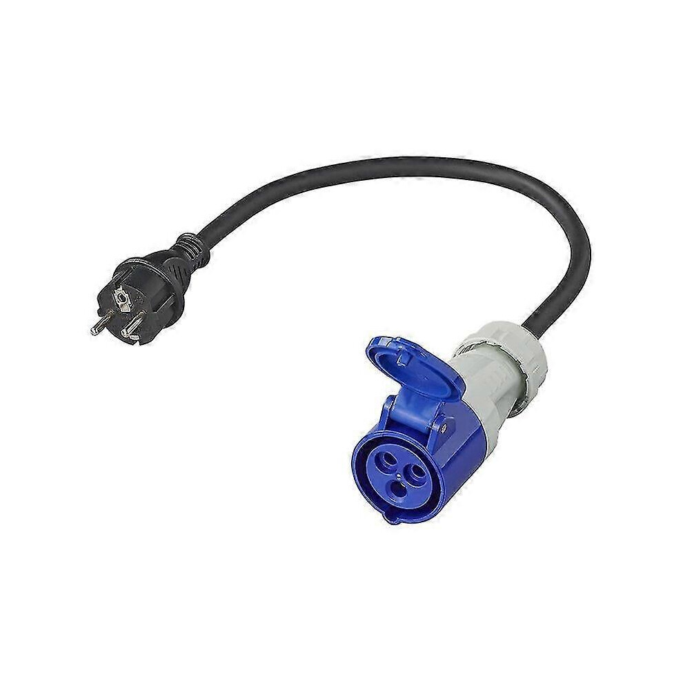Kikidex (As Show, One Size) Adapterkabel 40Cm Frn Schuko-Kontakt Till Cee
