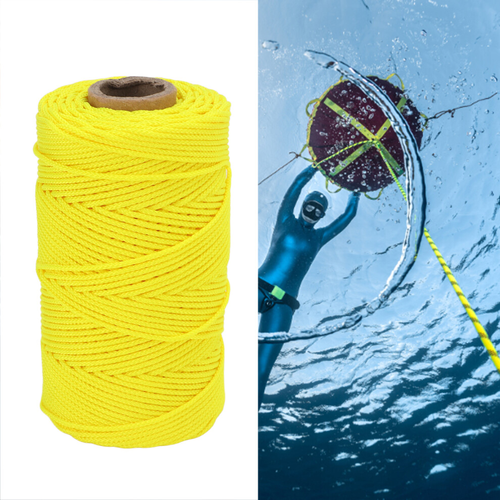 83m/90.8yd Yellow Wearproof Diving Reel Line for Underwater Use-image-OPC-PMQ2DTY-NEW