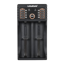 Liitokala Lii-202 Intelligentes Ladegerät für 1,2V/3,7V/3,85V AA/AAA/16340/14500 Batterien