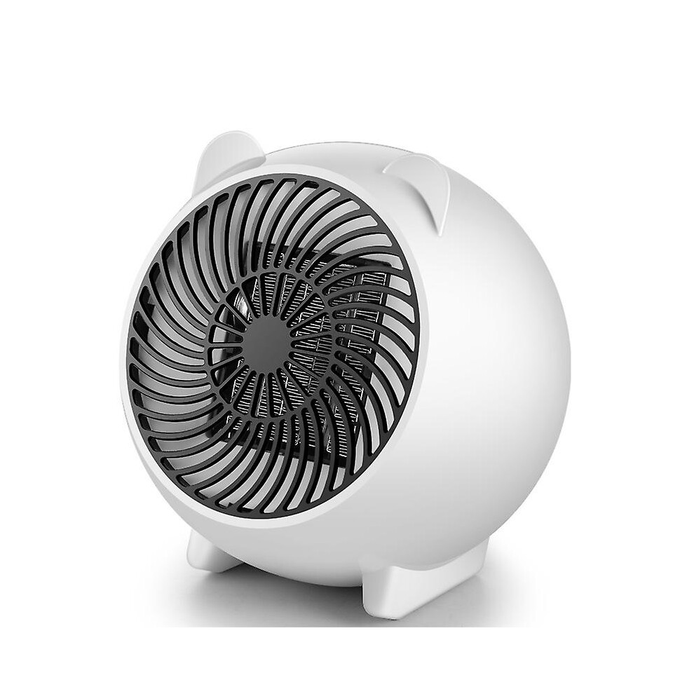 Kikidex (As Show, One Size) Cute Cartoon Mini Heater Small Electric Heater For Home Office