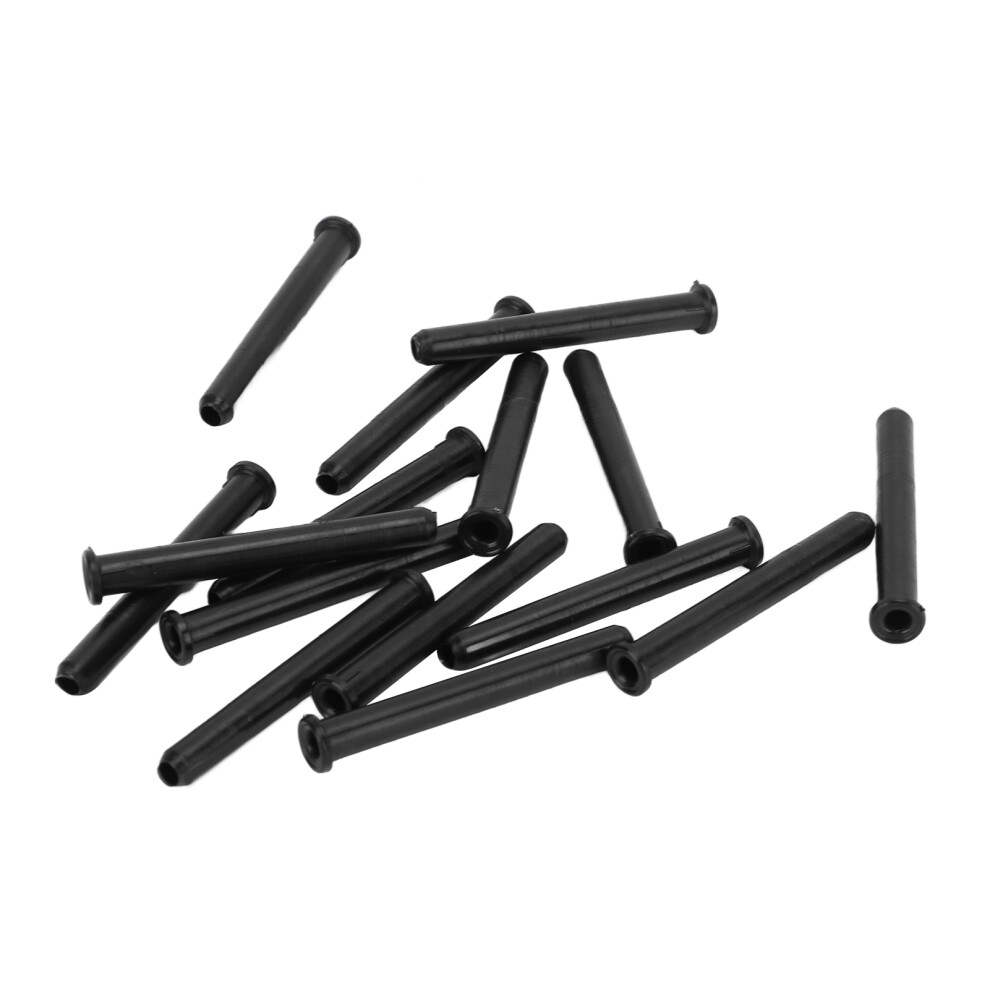 15pcs Nylon Tennis Racket Wire Protection Tube 4.0x35mm Black-image-OPC-PMQ2DX7-NEW