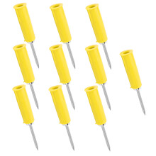 J.20014 10 pièces de sondes jaunes 2 mm/0,08 in-4 mm/0,16 in