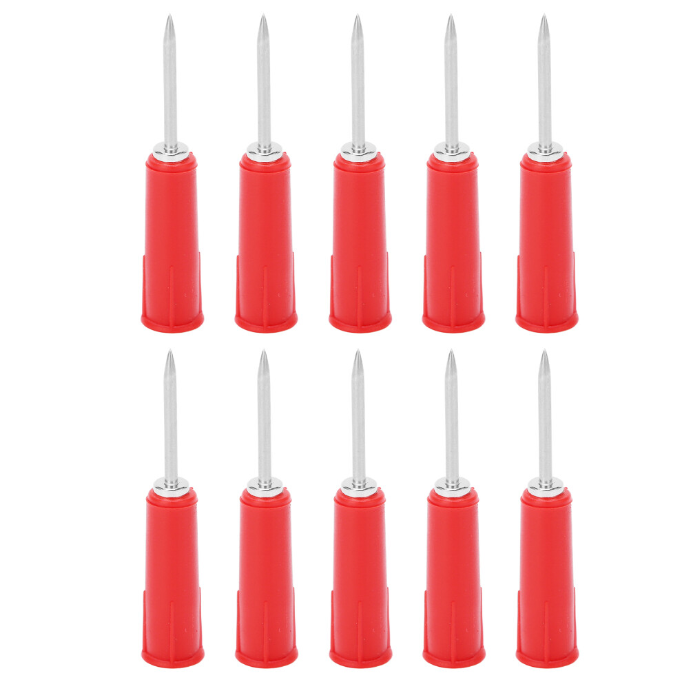10Pcs Red Banana Jack Wire Piercing Probes 2Mm-4Mm Insulation Pins 9451357679837