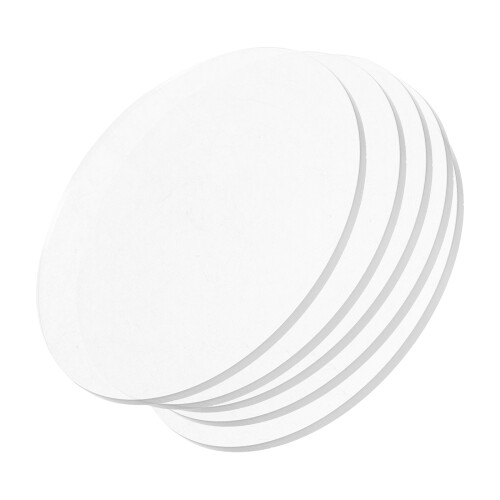 5 Pièces Plaque Transparente Ronde Cercles Pour DIY