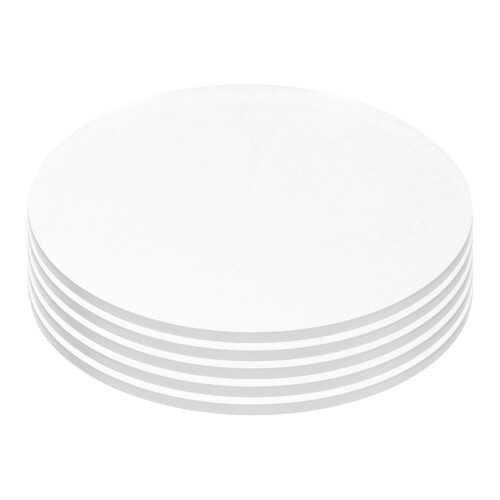 5 Pièces Plaque Transparente Ronde Cercles Pour DIY 2
