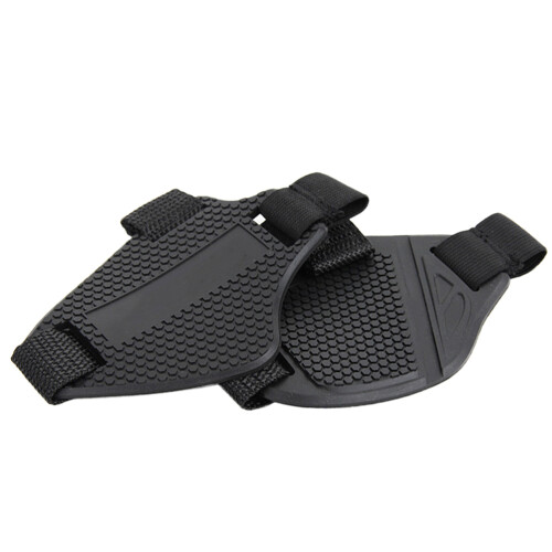 De Borracha Para Câmbio Motocicleta, Capa Botas (Preto+ )
