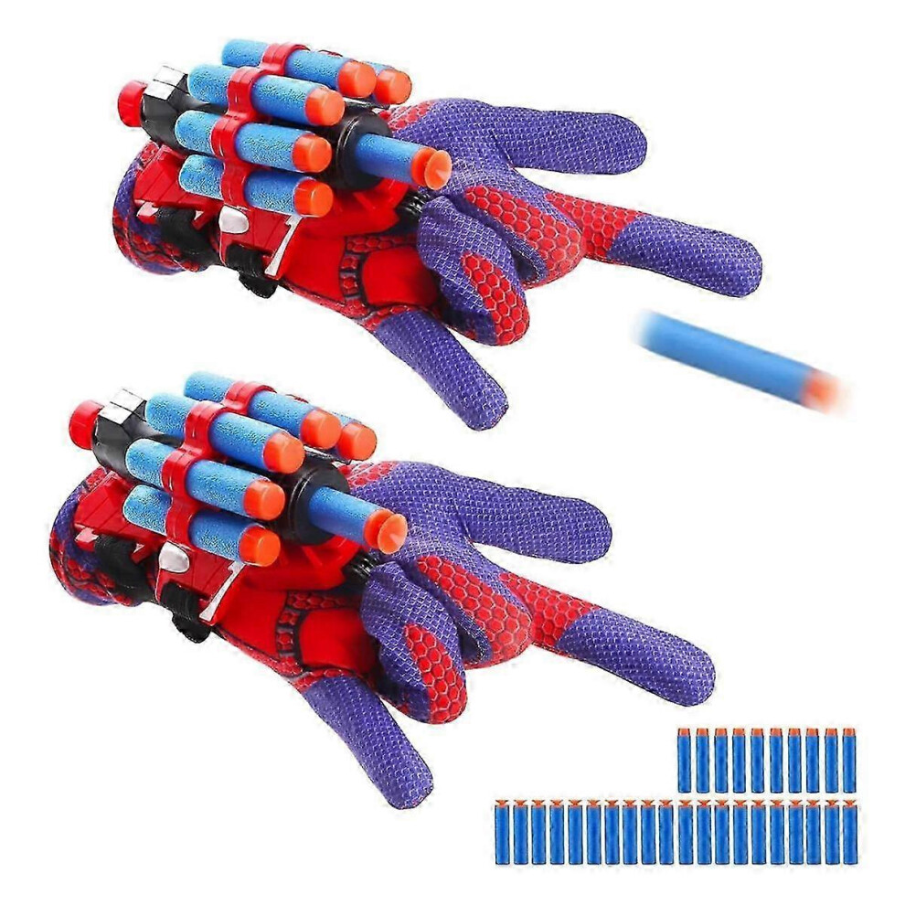 Kikidex (As Show, One Size) Spider Web Toys, Spider Toy, Web Slinger Boy Toys, Spider Web Shooters For Kids, Spider Gloves Man