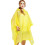 Vêtements de pluie imperméables surdimensionnés d'EVA-Jaune 1