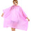 Vêtements de pluie emballables à couverture complète-Rose 1