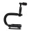 Handheld Video Stabilizer with LED Light & Microphone, 552g, U-Shaped 3