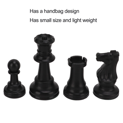 PP Chess Pieces Replacement Set, 75mm Height, For Party & Camping 2