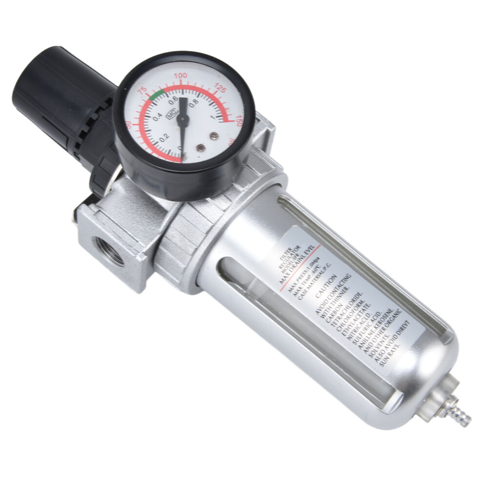 Industrial Air Filter Regulator & Water Separator Kit For Compressors Sfr200 5011357682646