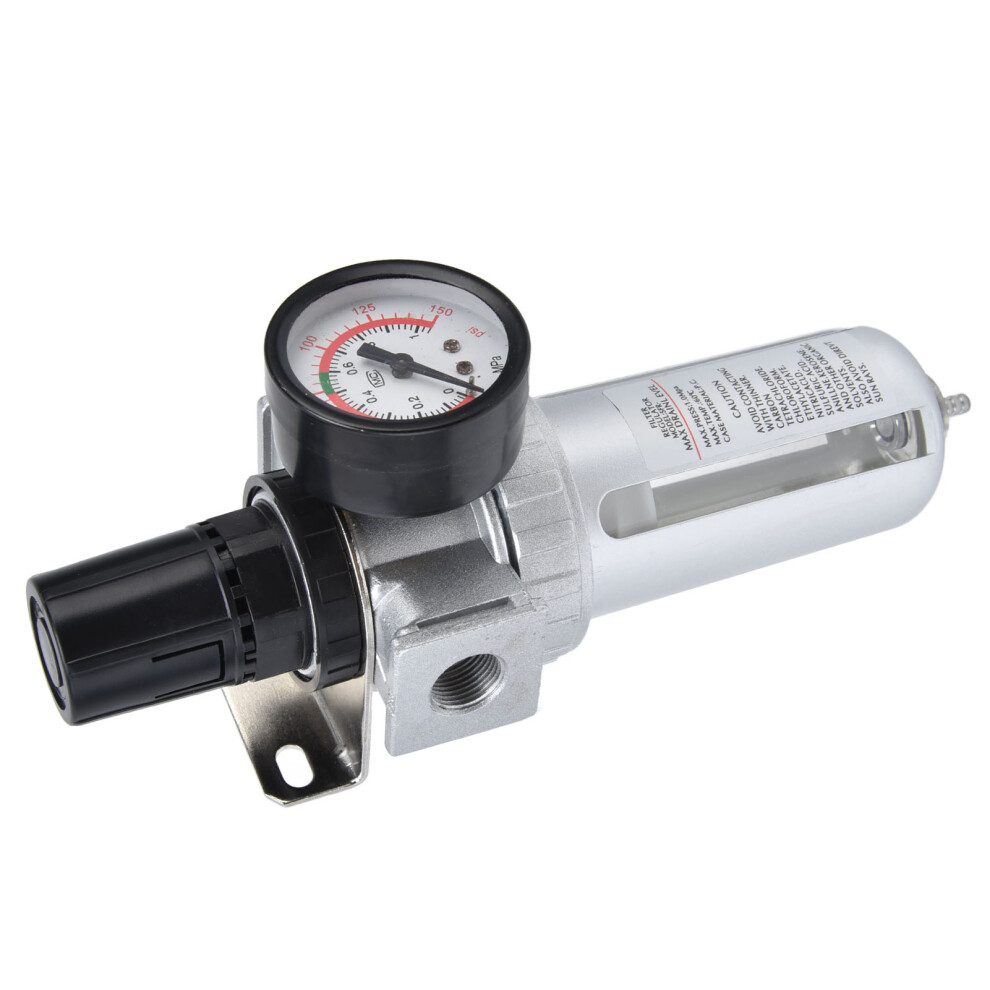 Sfr400 Air Filter Regulator Combo With Pressure Gauge & Water Separator 7891357682895
