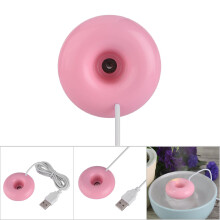 Mini USB-Vernebelungszerstäuber in Pinker Donut-Form für Zuhause & Auto Use