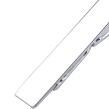 Silver Metal Tie Clamp Enkel Necktie Clip För Elegant