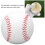 9-Inch Handmade Soft Baseball 7.2cm, Rubber Inner, Soft Training Ball 6