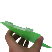 Grünes FCS Surfboard Thruster Fin-Set G7 Glasfaser Langlebig 3 Stück
